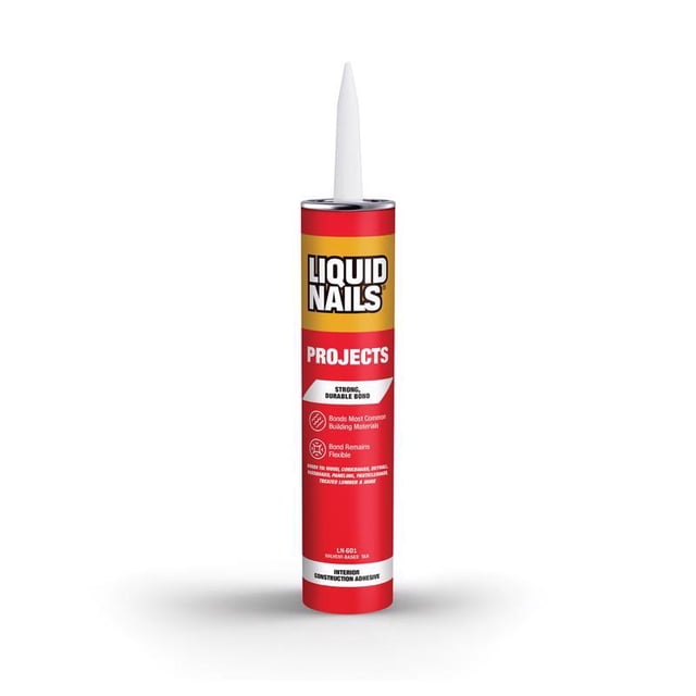 Adhesivo de construcción para uñas líquidas para uso interior, 300 ml (paquete de 24)