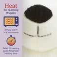 thumbnail image 4 of El animal de peluche se calienta en microondas y con sello pesado, 4 of 6