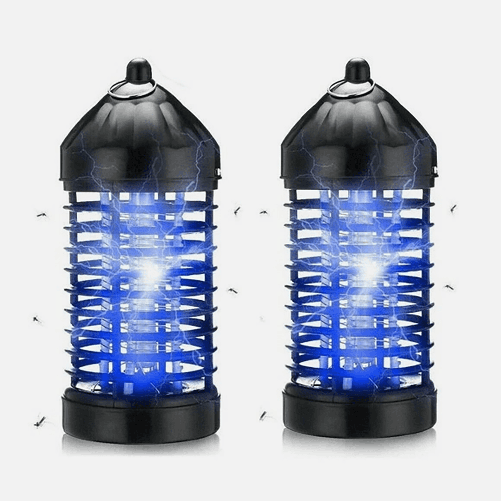 2 Pack LED Mosquito Killer - Electric Insect Zapper Lamp for Indoor Outdoor Use, Fly Trap with UV Light.