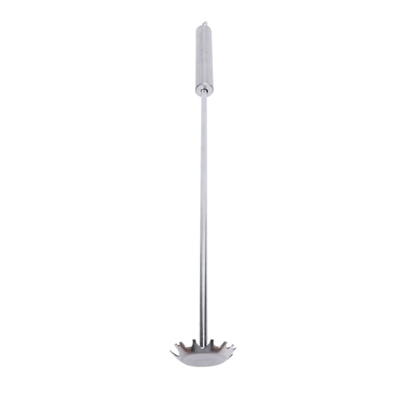 Rupoun Stainless Steel BBQ Grill Scraper – Long Handle, Multifunctional Cleaning Tool for Home, Camping & Barbecue