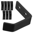 thumbnail image 1 of 8pcs Heavy Duty Wall Storage Hooks, Stainless Steel Black, Garage Utility Hooks for Wall Mount Organization, 1 of 5