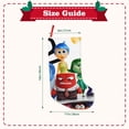 thumbnail image 3 of Lsque 18 Inches inside out 2 Pattern Christmas Stockings Hanging Ornaments,Knitted Xmas Fireplace Hanging Stocking,Holiday Decoration, 3 of 8