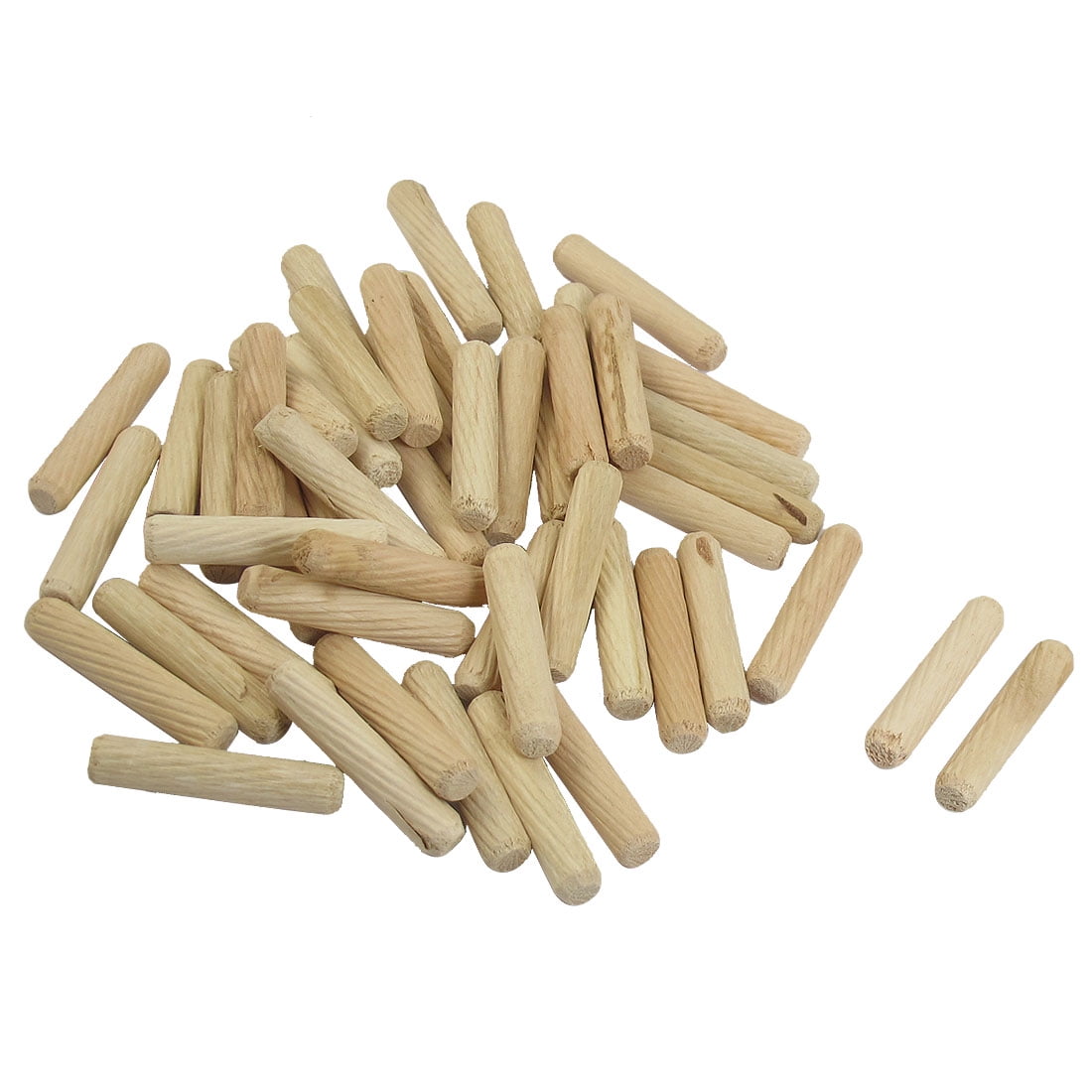 50 Pcs Furniture Slant Line 40mm X 8mm Wood Stopper Wooden Dowels Pins Walmart Com Walmart Com