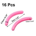 thumbnail image 2 of 16 Pcs Rubber Eyelash Curler Refill Cushion Pad Replacement Pink, 2 of 7