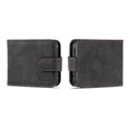 thumbnail image 5 of Case for Samsung Galaxy Z Flip 7, PU Leather Card Slots Magnetic Closure Vintage Shockproof Protective Case for Samsung Galaxy Z Flip 7 - Black, 5 of 12