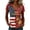 Red#9527, variant on CONZONE Womens Usa 250Th Anniversary T-Shirts Short Sleeve Independence Day T Shirts for Women Casual V Neck Patriotic Usa Flag Graphic Lightweight Tees Soft Cozy Dailywear