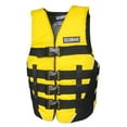 thumbnail image 2 of DECKBRAVE Nylon Adult Size Type I PFD Canadian ULC Approved Life Jacket Foam Life Vest, 2 of 5