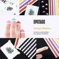 thumbnail image 4 of Album Fotografico de Recortes con Accesorios 40 Hojas / 80 Paginas Negras Marthing Tamaño A4 Scrapbook con accesorios, plumones metálicos y pegatinas decorativas para recuerdos y manualidades, 4 of 9