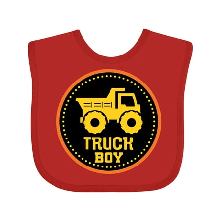 

Inktastic Construction Truck Boy Childs Boys Baby Bib
