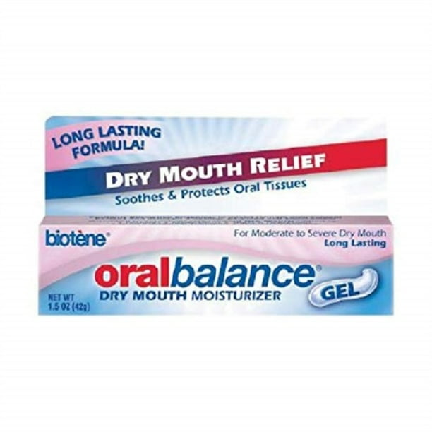 biotene oral balance dry mouth moisturizing gel 1.5 oz soothe oral tissues long by biotene