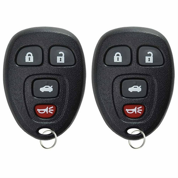 2 PACK KeylessOption Keyless Entry Remote Control Car Key Fob Clicker