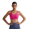thumbnail image 2 of RUNNING GIRL Sports Bra for Women High Impact Padded Longline Workout Tank Top Crisscross Back Yoga Fitness Bra, 2 of 4