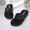 Black, variant on Pitauce Men Summer Comfortable Shoes Sandals Male Slipper Indoor or Outdoor Flip Flops Non-Slip Sport Cushion Beach Slippers Thong Sandals
