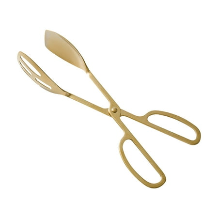 

Jueka Food Serving Tongs Bread Stainless Steel Cake Barbecue Clip Home Kitchen Party