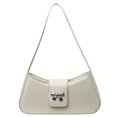 thumbnail image 3 of Bolso Hombro Con Lazo PU para Mujer Transporte A La Al Aire Libre () Rosa, 3 of 8