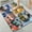 Colorful Cats with Big Eyes, variant on 1pc Pink and Blue Planets in Starry Space Bathroom Rug Bathroom Decor and Accessories- Durable,Anti Slip,And Quick Drying,Suitable For Indoor/outdoor Use - Perfect For Bathrooms,Bedrooms,Kitchens