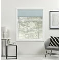 thumbnail image 3 of Exclusive Home Acadia 100% Blackout Roman Shade, 23"x64", Aqua, 3 of 15