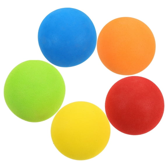 HOMEMAXS  5 Pcs Practice Golf Ball Mini Foam Balls Toy Man Child