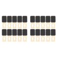 thumbnail image 1 of 40x Mini Chalkboards With Support Easels Stand,place Cards Small Rectangle Little Wood Blackboard, 1 of 4