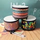 thumbnail image 1 of Instrumento de percusión para niños, tambor, baterista, aplausos, tambor de dibujos animados, 1 of 2
