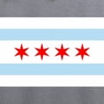 thumbnail image 3 of CafePress - Chicago Flag Zip Hoodie - Zip Hoodie, Classic Hooded Sweatshirt with Metal Zipper, 3 of 4
