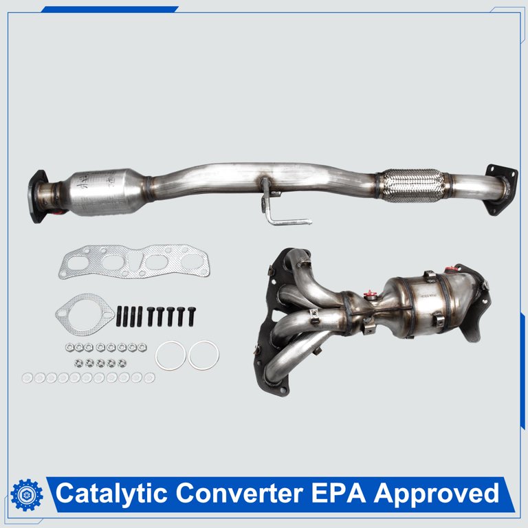 Sarotin Front & Rear Catalytic Converter Set For Nissan Rogue 2008-2013 (2.5L) - EPA Approved, Direct Fit
