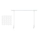 thumbnail image 5 of Soporte de barra sobre la mesa con abrazadera, fondo de fiesta de mesa, versátil, decoración, Blanco, 5 of 9
