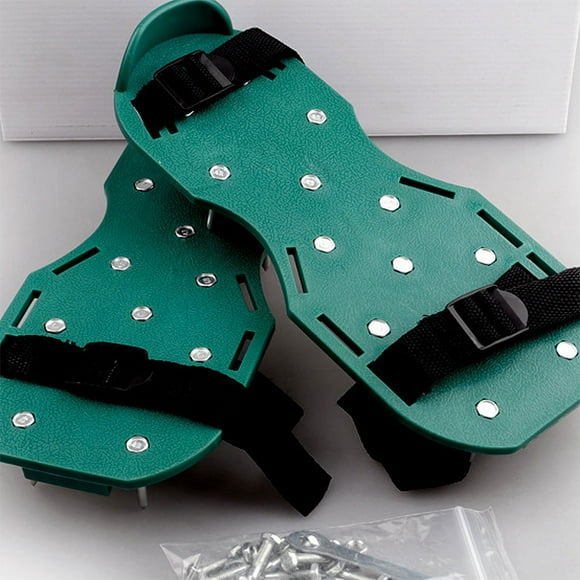 SEWACC 10pcs Lawn Aerator Tool Aerator Shoes Strap Nylon Black for Easy Use