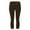 3#Brown, variant on WZXFASHION High Waisted Thermal Leggings Tummy Control Fleece Lined Warm Pants Brown S