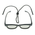 thumbnail image 3 of lionlar 5 Pièces Réglable Anti-Dérapant Lunettes de Soleil Sangle Lunettes de Cou Cordon Noir Blanc, 3 of 6