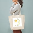 thumbnail image 5 of CafePress - Sweet Dreams Moon Graphic, Tote Bag - Unisex Canvas Tote Bag, Beige, 1-Piece, 5 of 9