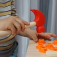 thumbnail image 4 of Wooden Hammer Toys For Kids, Simulation Hammers, Realistic Fake Maintenance Birthday For Kids Educational Toys Tools, 4 of 7
