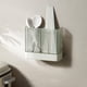 thumbnail image 3 of Soporte para Utensilios, Vasija para Utensilios de Cocina, Organizador de Utensilios Montado en la Pared, Almacenamiento de Utensilios para Encimera para Cocina, Verde, 3 of 5
