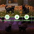 thumbnail image 4 of Halloween Decorations Outdoor,2 Pack Spooky Metal Black Cat Garden Stake,Outdoor Halloween Decorations, 4 of 12