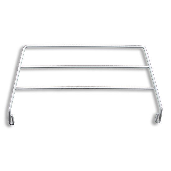 DoorMount Towel Bar Rack, 127/16"w x 51/2"h x 33/8" D, White 10/box