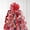 Red, variant on LoomJoyz 11 Inch Red Glitter Christmas Tree Topper Bow - 3 Yards Ribbon Streamer Tails Holiday Decor