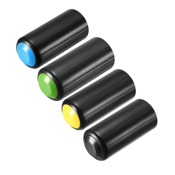 Tapa de batería de micrófono Uxcell, tapa de tornillo para batería, para PGX24 SLX24 PG58 BETA58, 4 Pcs