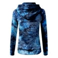 thumbnail image 3 of Wirziis Women'S Winter Tops Casual Loose Tie Dye Printed Jacket Winter Coats for Women, 3 of 3