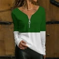 thumbnail image 4 of Ketyyh-chn99 Womens Tops 3/4 Sleeve Women Tops Dressy Casual Female Blouse E,2XL, 4 of 4
