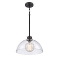 thumbnail image 3 of Atlas Lighting and Home 1-Light Hanging Pendant Ceiling Light Fixture with Dome Shade - 14" Matte, 3 of 6