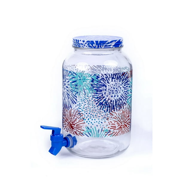 Glass Ice Tea Jar Without Spigot Glass Designs