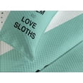 thumbnail image 4 of Ambesonne Animal Quilted Bedspread Set 3 Pcs, American Sloth Tribe, King Size, Multicolor, 4 of 5