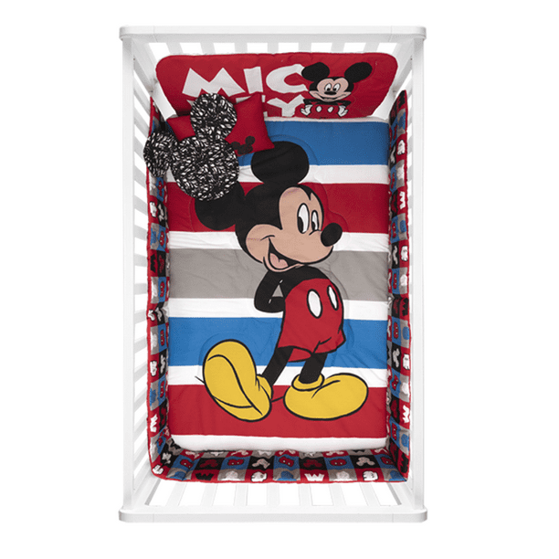 Set de Edredón Cuna CHIQUI MUNDO Mi Amigo Mickey Cuna Corral