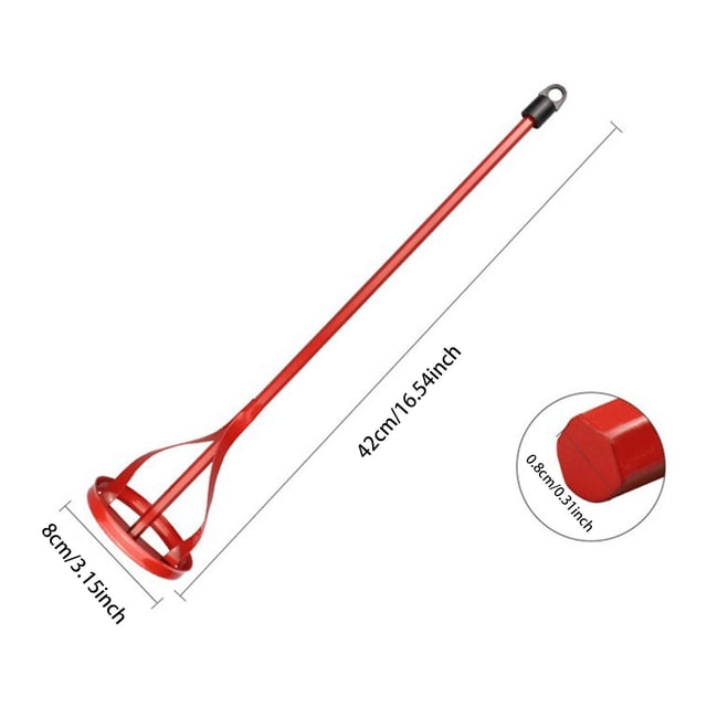 DFC Paint Mixer For Drill Suitable For Paint Epoxy Resin Mud Cement And More Power Drill Stirring Tools For 1 To 5 Gallon Buckets Easy To Clean