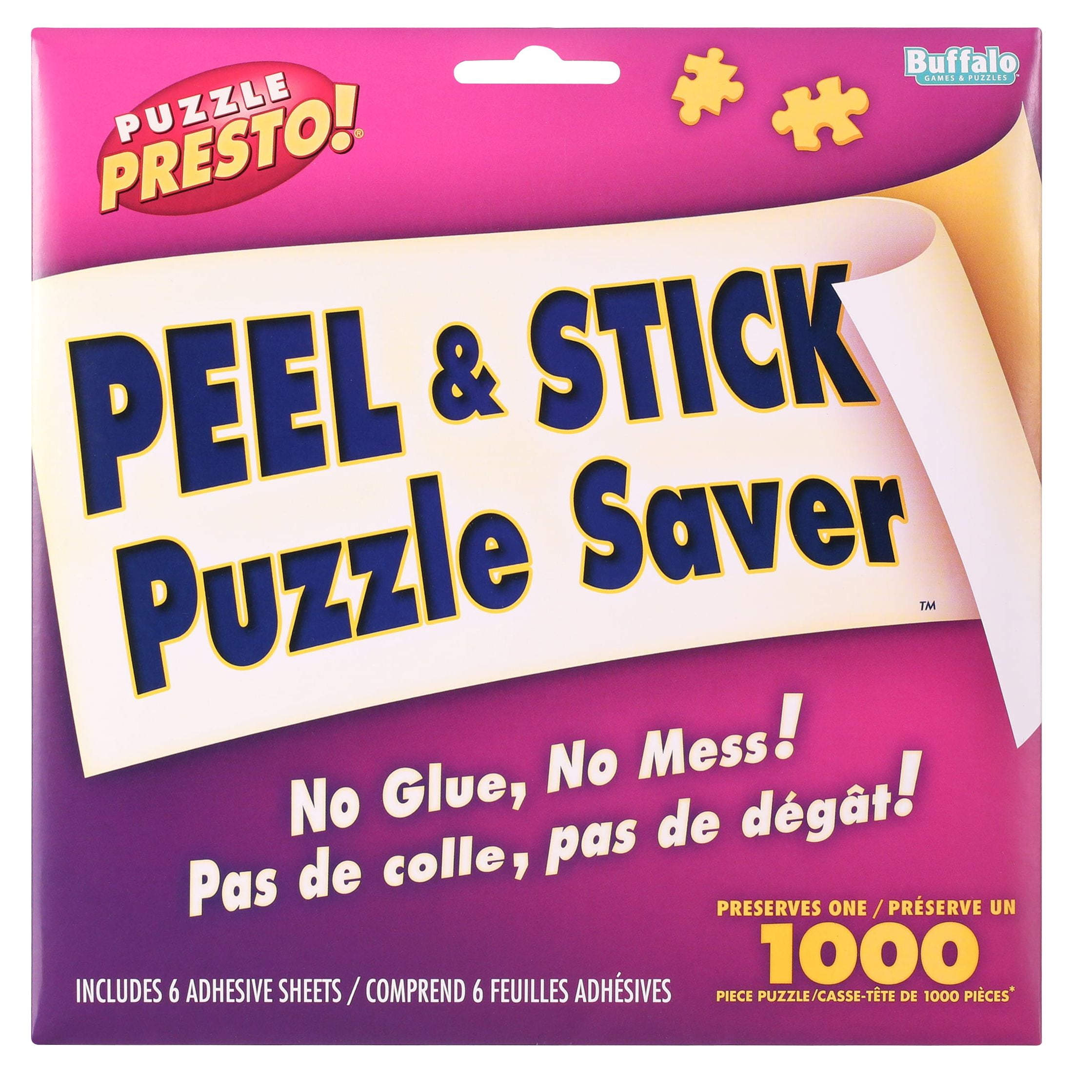 Puzzle Presto! Peel & Stick Puzzle Saver by Buffalo Games