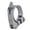 Silver, variant on Gieenan 34.9mm Tube Clamp Road Bike Seat Tube Clip Bike Saddles Seat Clamp Easy to Use
