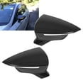 thumbnail image 3 of Qiilu Side Door Mirror Cover, 2PCS Exterior Rear View Mirror Protective Covers Left Right Replacement For  Leon Mk3 5F ST FR Cupra 2013-2019, 3 of 8