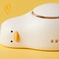 thumbnail image 3 of Ventilador De Cuello Colgante Pato Acostado Sin Aspas Con Lanyard Recargable Blanco, 3 of 5