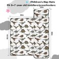 thumbnail image 5 of Dinosaur Names Chart Pattern Teens Toddler Nap Mat with Pillow, Sleeping Mat Bag for Preschool Daycare 60"x20", 5 of 6