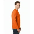 thumbnail image 3 of Gildan Heavy Blend Safety Sweatshirt for Men, Crewneck Pullover, Hi Vis Fleece, Safety Orange, 3XL, 3 of 5